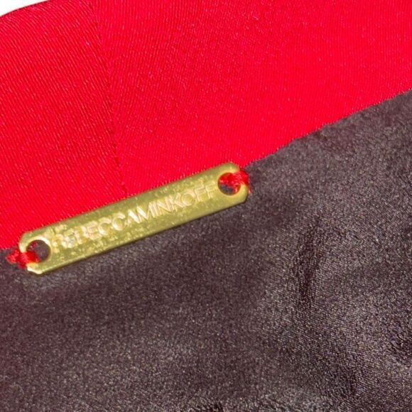 REBECCA MINKOFF x REVOLVE SILK Mustang red open front Becky Jacket size xsmall - Picture 4 of 7